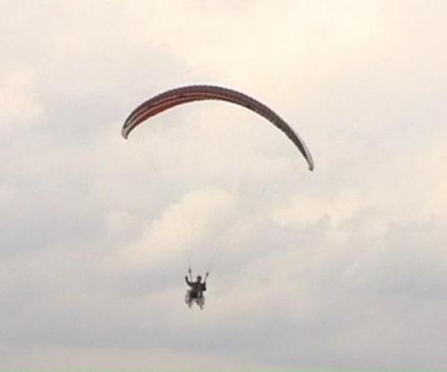 Testflug mit vier R�dern