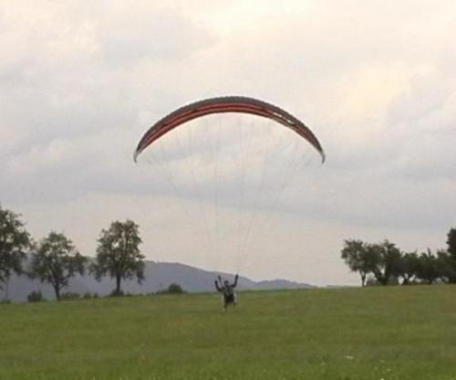 Testflug mit vier R�dern