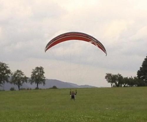 Testflug mit vier R�dern