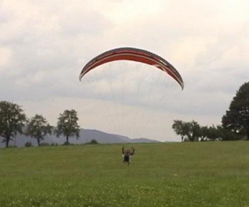 Testflug mit vier R�dern