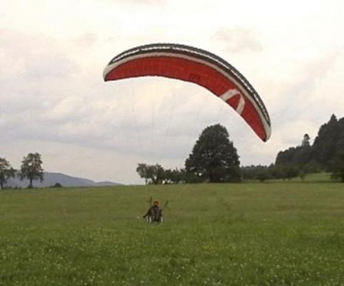 Testflug mit vier R�dern
