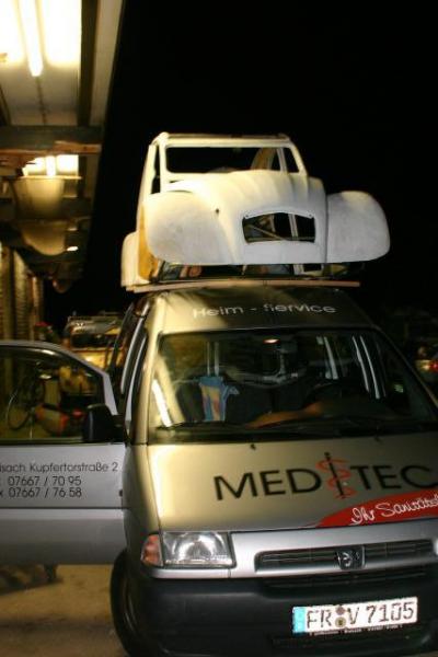 Transportvorbereitungen