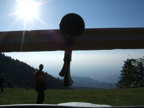  Blick aus dem Cockpit